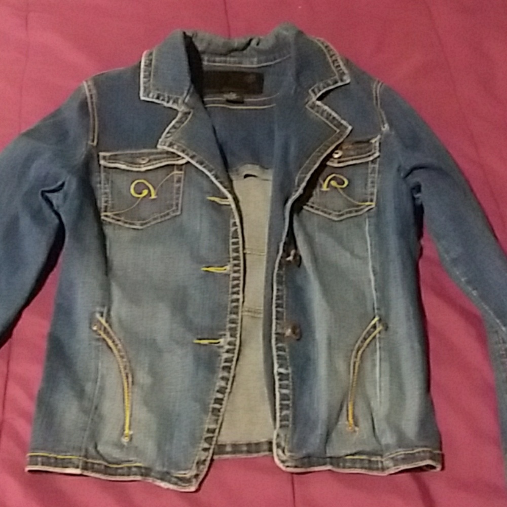 A jean jacket